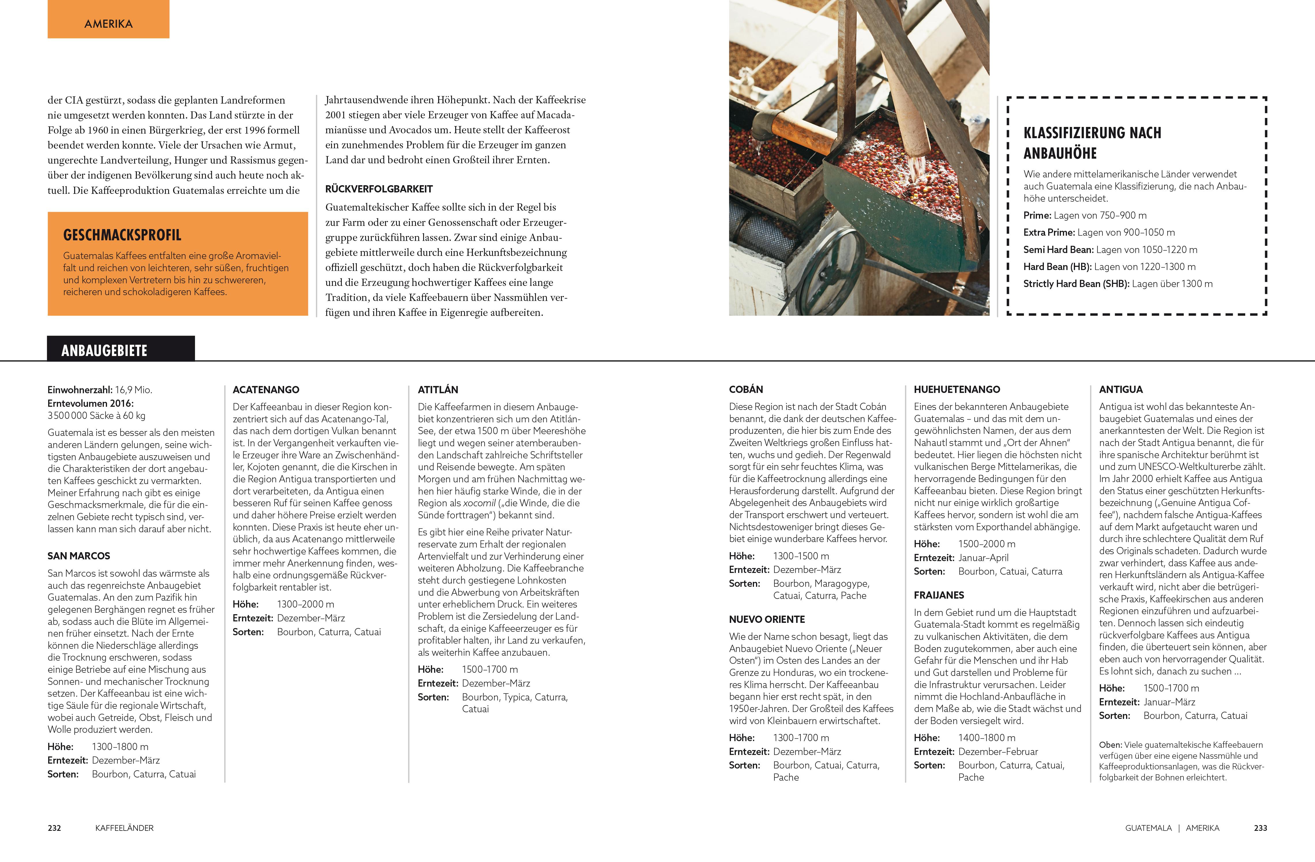 Beispielinhalt (Bild) Der Kaffeeatlas