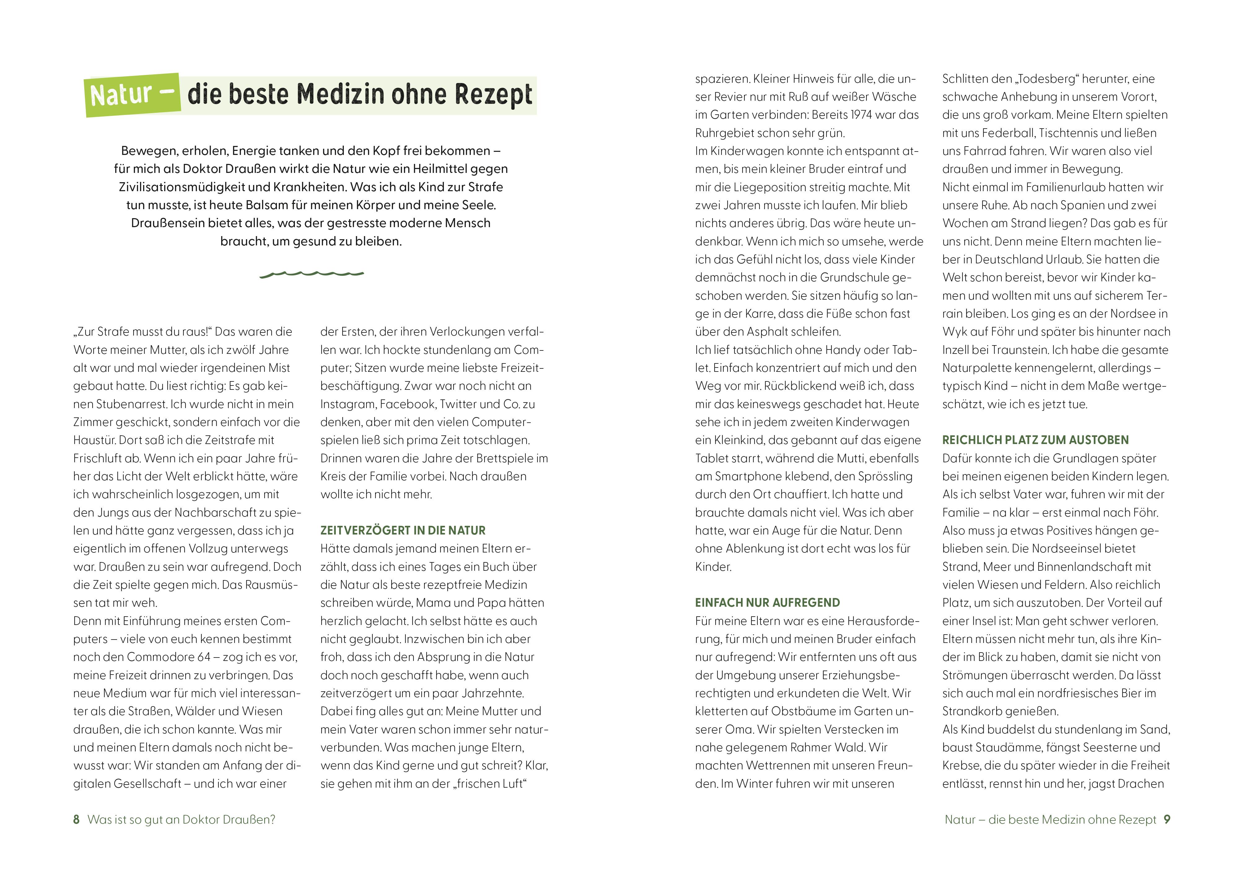 Beispielinhalt (Bild) Doktor Draußen