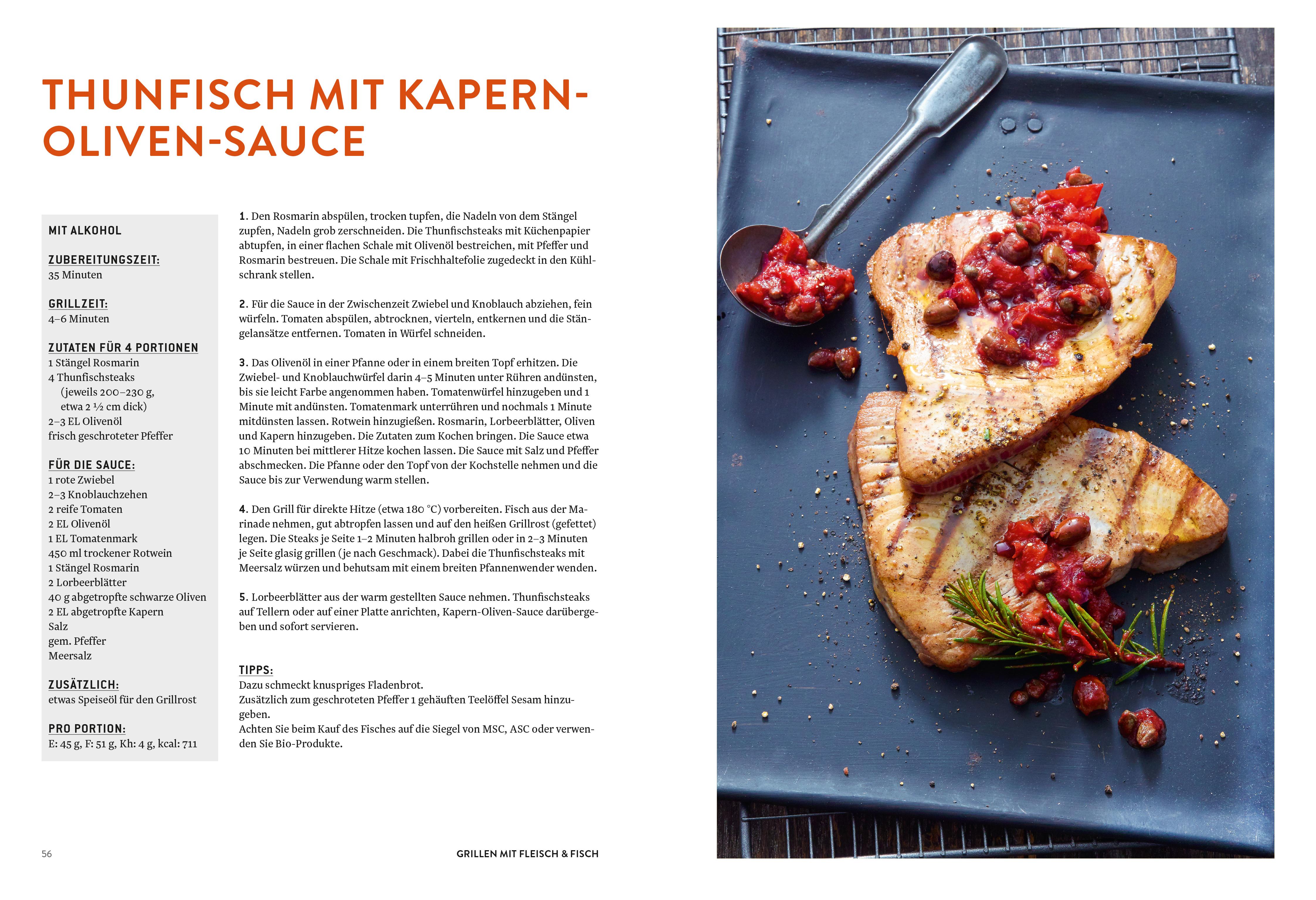 Beispielinhalt (Bild) Einfach lecker grillen