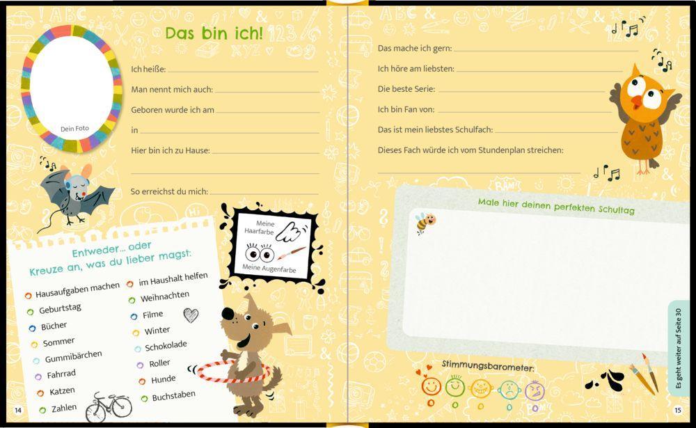 Beispielinhalt (Bild) Freundebuch