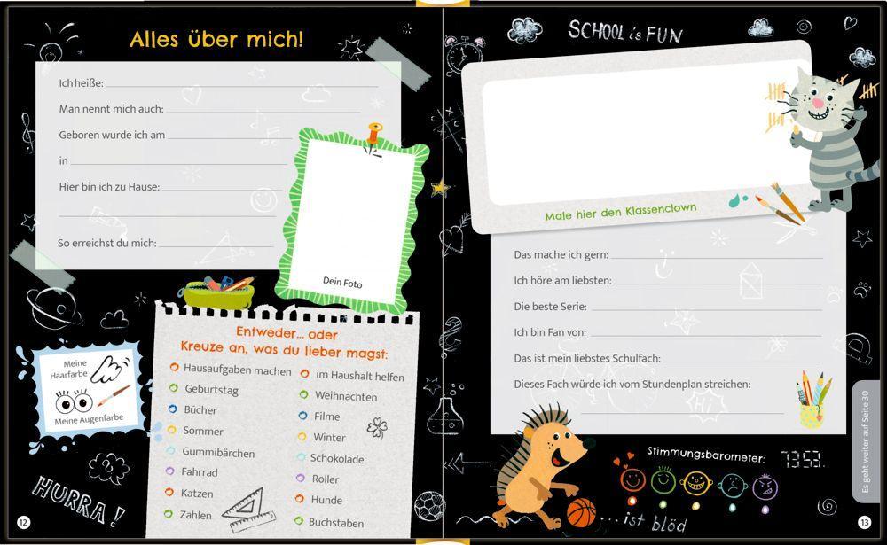 Beispielinhalt (Bild) Freundebuch