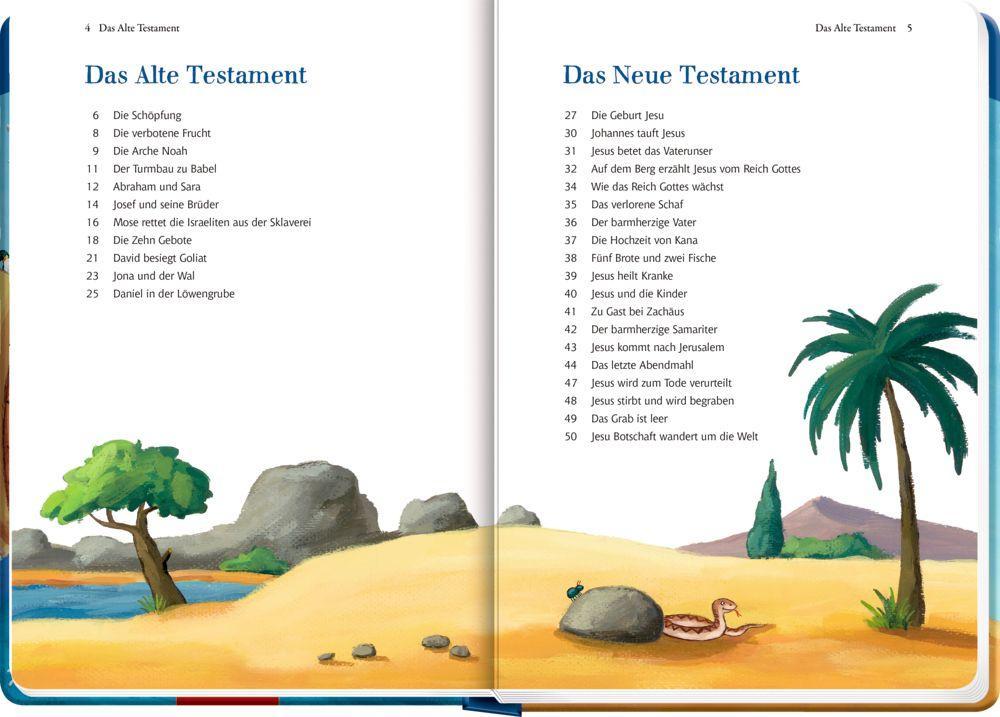 Beispielinhalt (Bild) Meine kleine Bibel zur Taufe