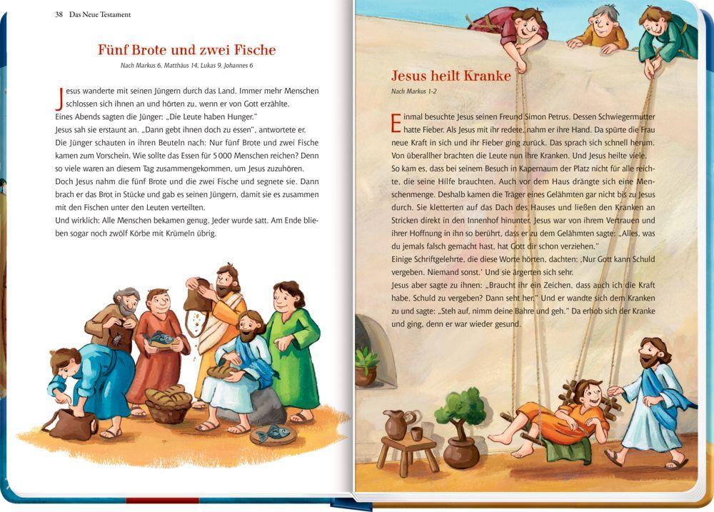 Beispielinhalt (Bild) Meine kleine Bibel zur Taufe