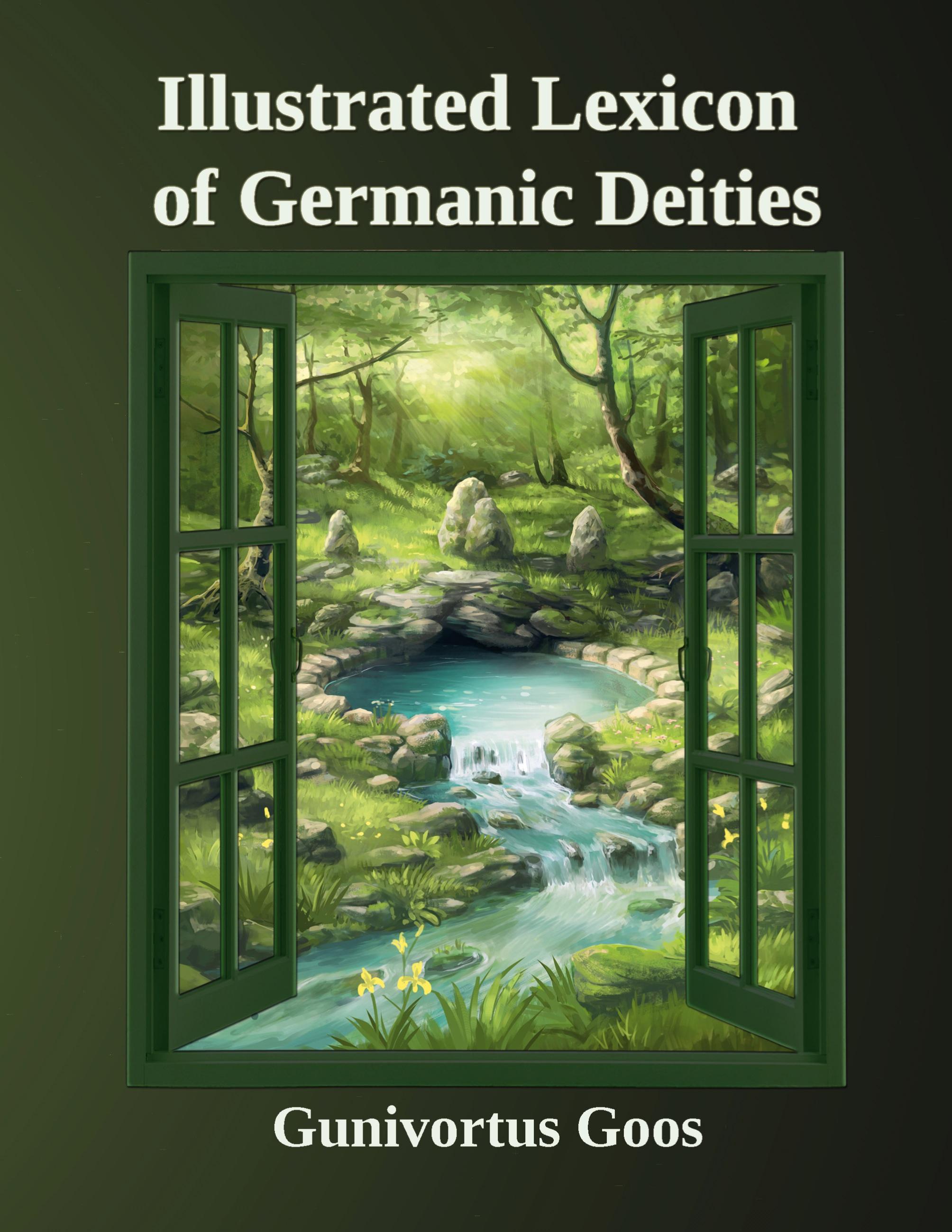 Vorderes Coverbild Illustrated Lexicon of Germanic Deities