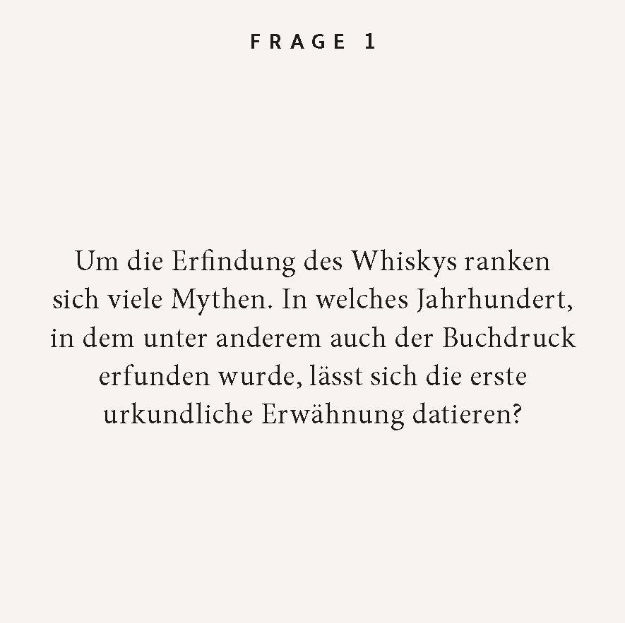 Beispielinhalt (Bild) Whisky-Quiz