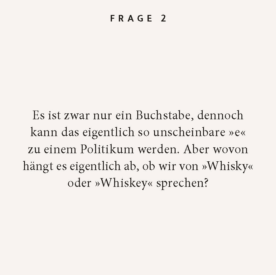 Beispielinhalt (Bild) Whisky-Quiz