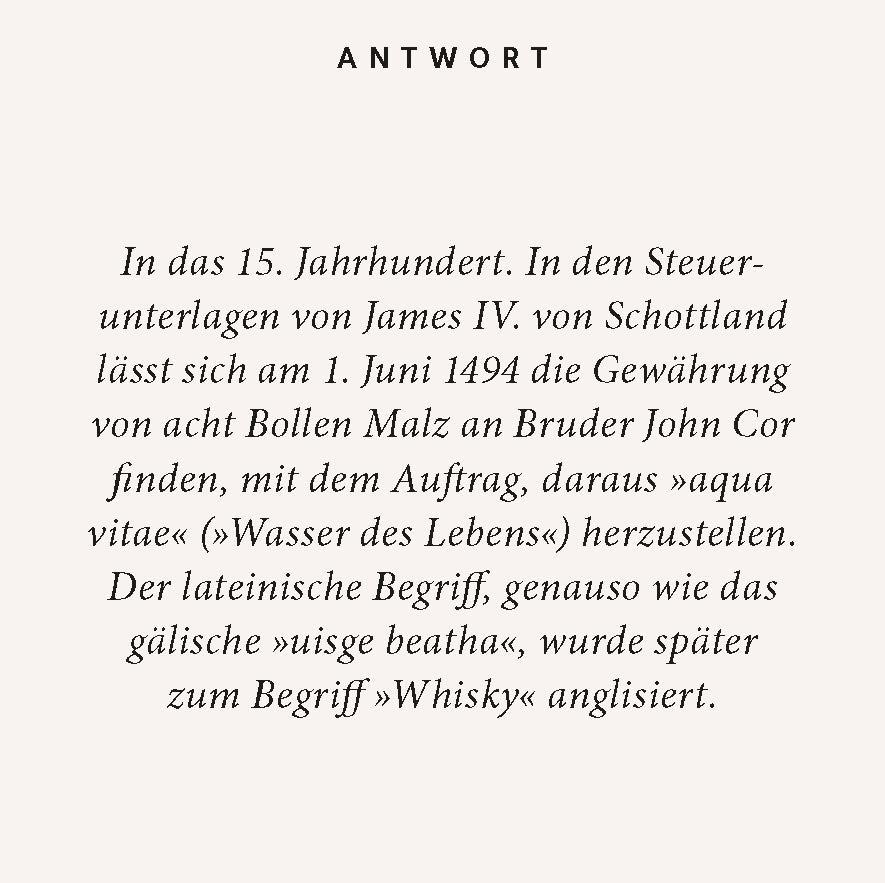 Beispielinhalt (Bild) Whisky-Quiz