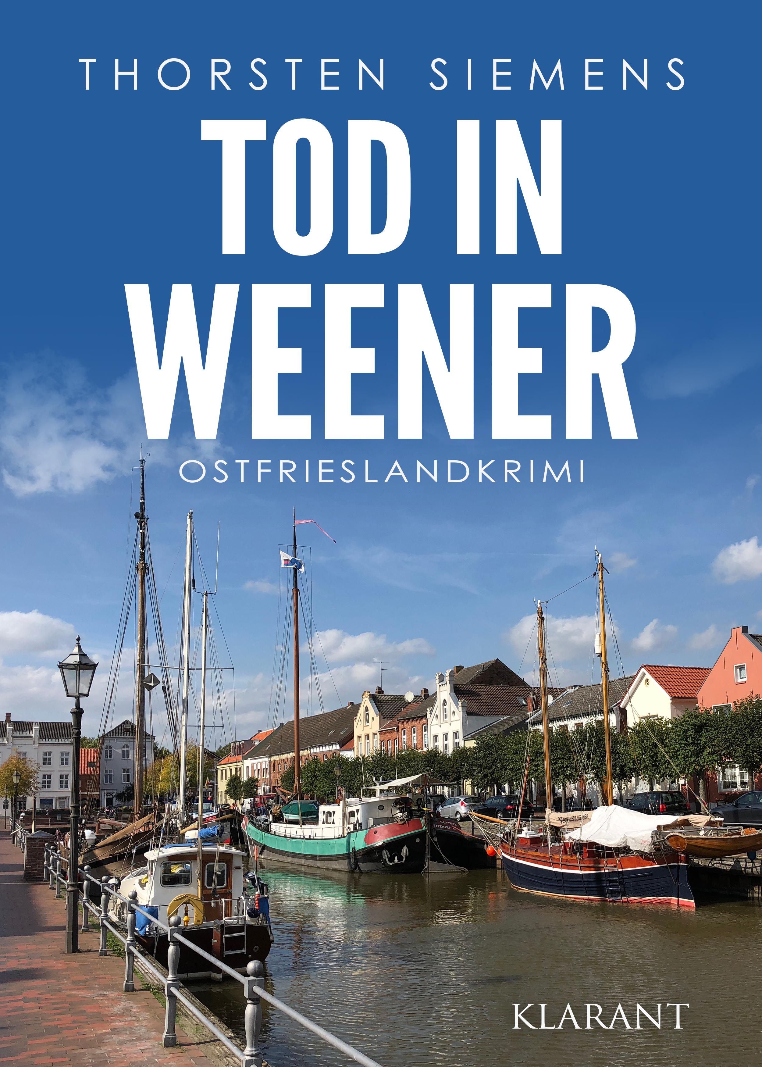 Vorderes Coverbild Tod in Weener. Ostfrieslandkrimi