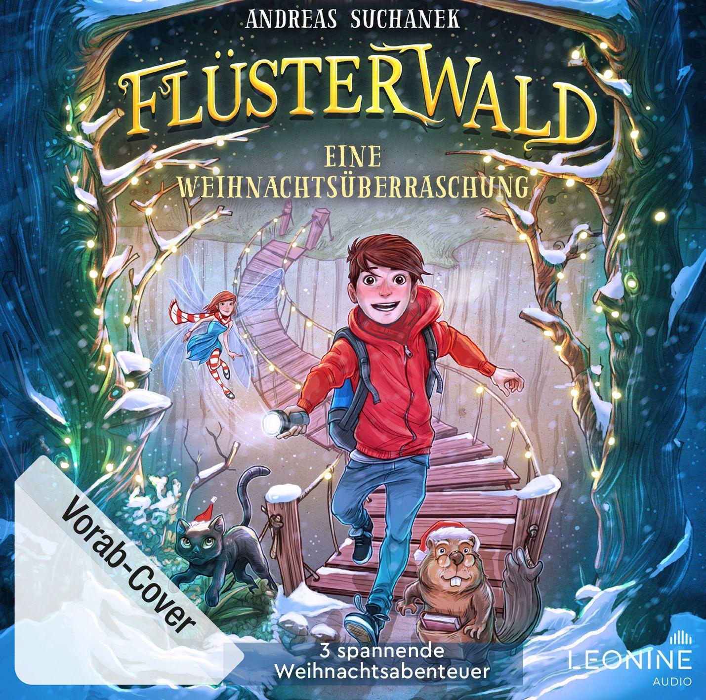 Vorderes Coverbild Flüsterwald - Weihnachtsgeschichten 1 - 3