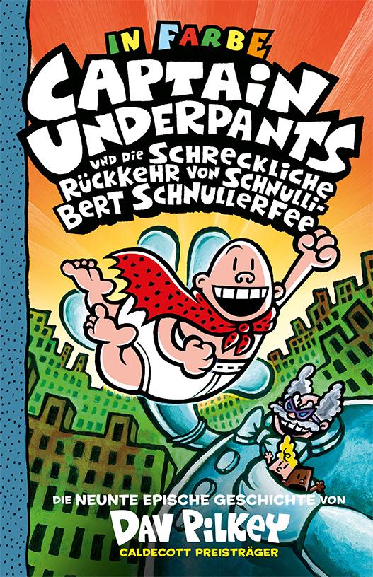 Vorderes Coverbild Captain Underpants Band 9