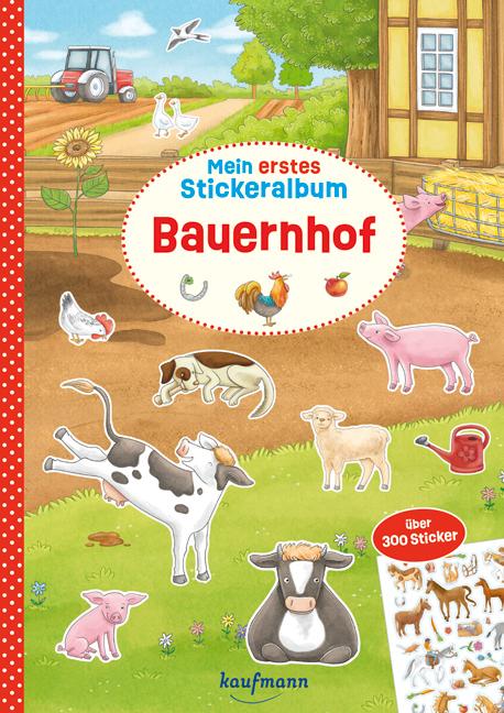 Vorderes Coverbild Mein erstes Stickeralbum - Bauernhof