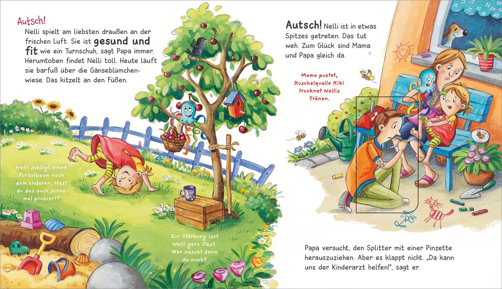 Beispielinhalt (Bild) WAS IST WAS Meine Welt Band 10 Ich gehe zum Kinderarzt