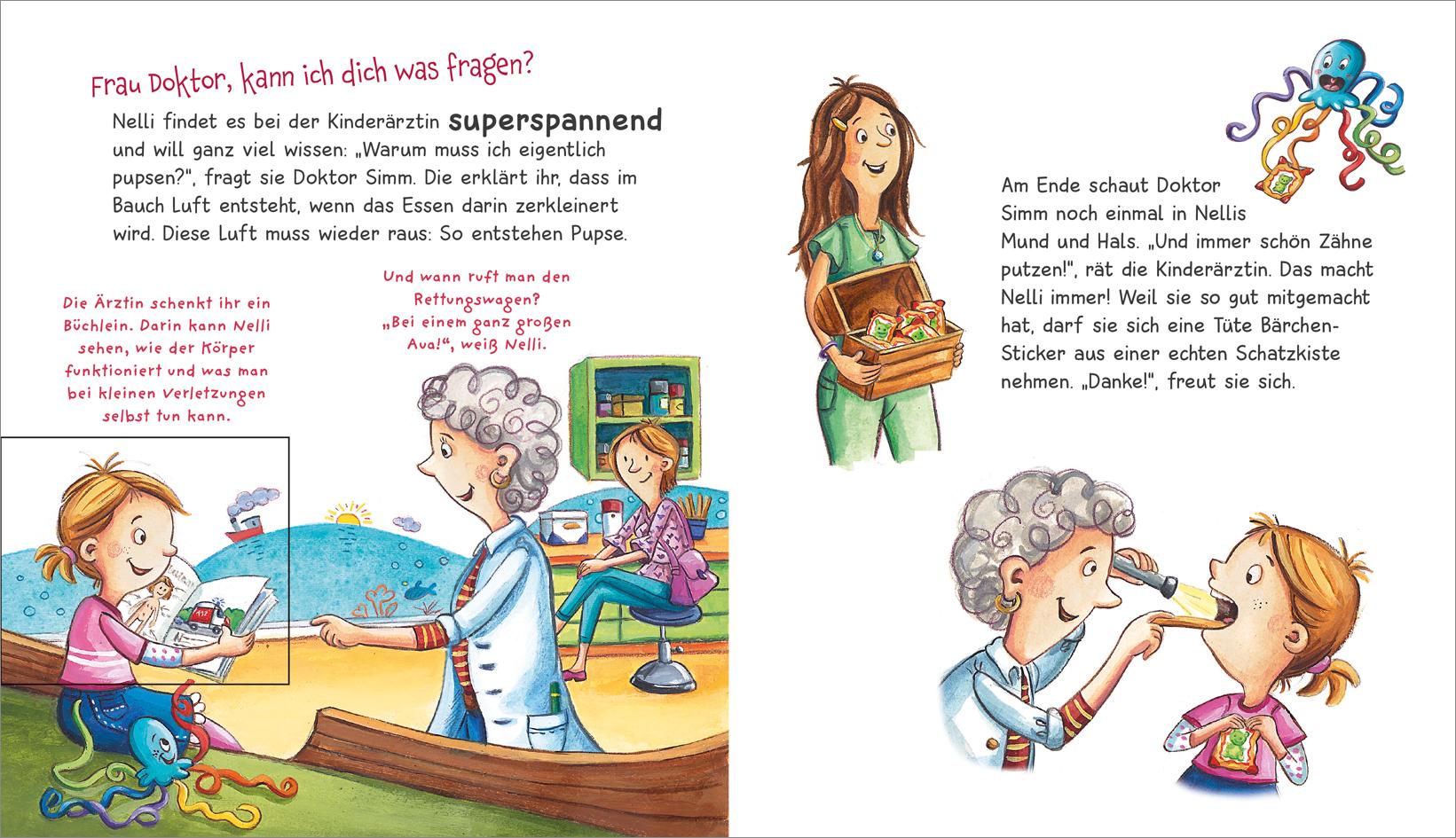 Beispielinhalt (Bild) WAS IST WAS Meine Welt Band 10 Ich gehe zum Kinderarzt