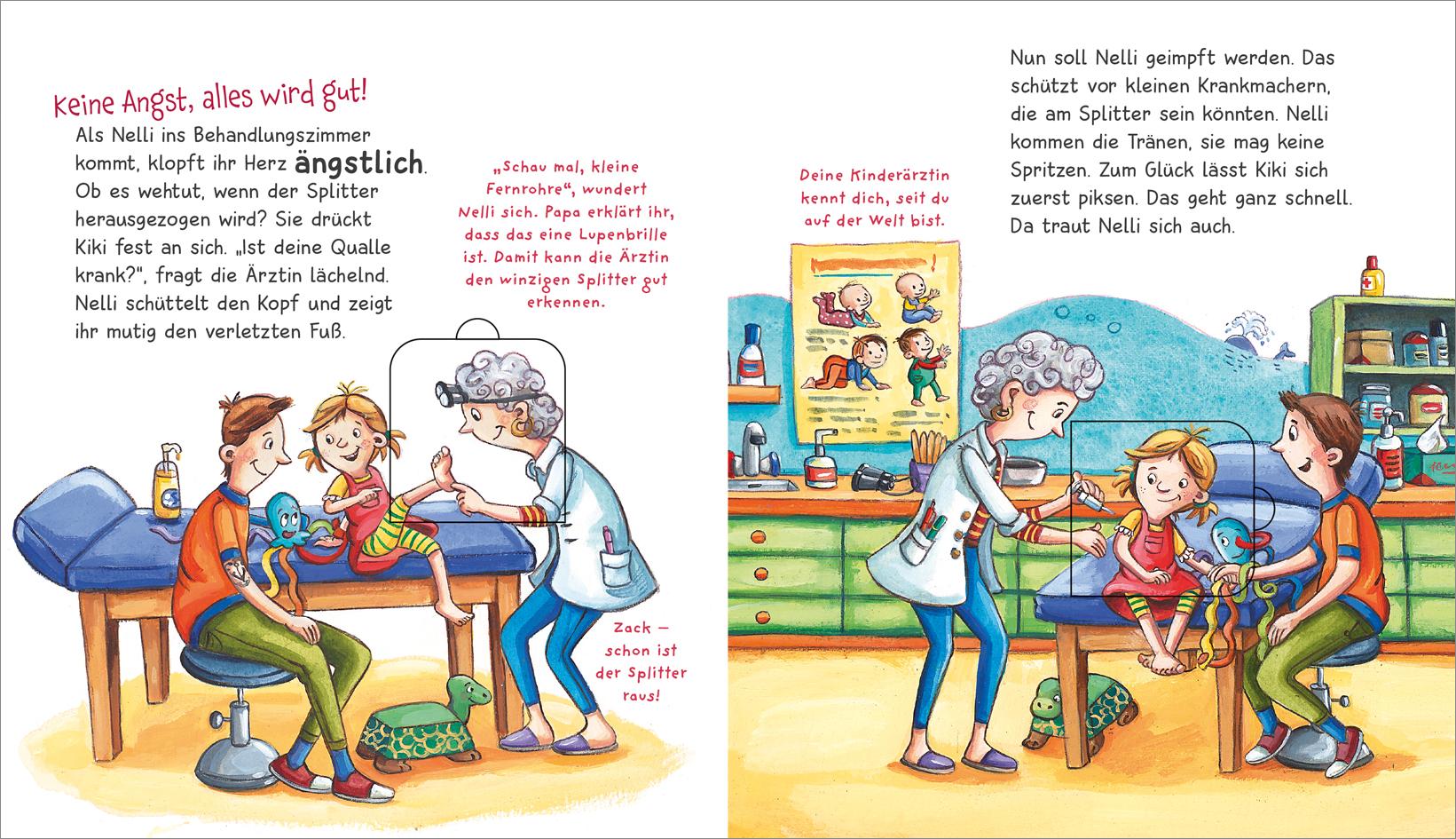 Beispielinhalt (Bild) WAS IST WAS Meine Welt Band 10 Ich gehe zum Kinderarzt