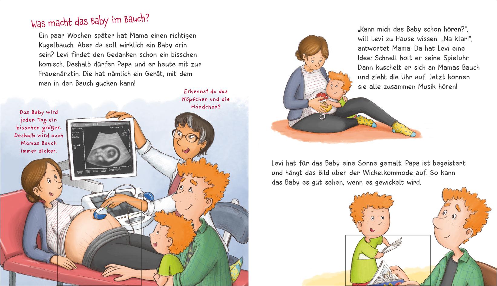 Beispielinhalt (Bild) WAS IST WAS Meine Welt Band 9 Hallo Baby!