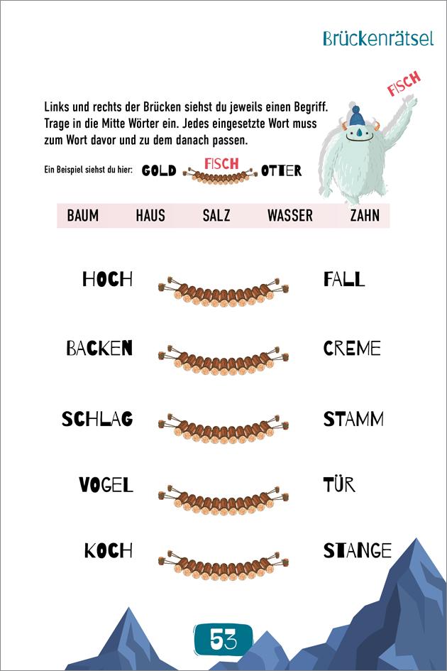 Beispielinhalt (Bild) Super Rätselblock ab 11 Jahren. Geheimcodes, Zahlenpyramiden, Kakuro und viele andere Rätsel