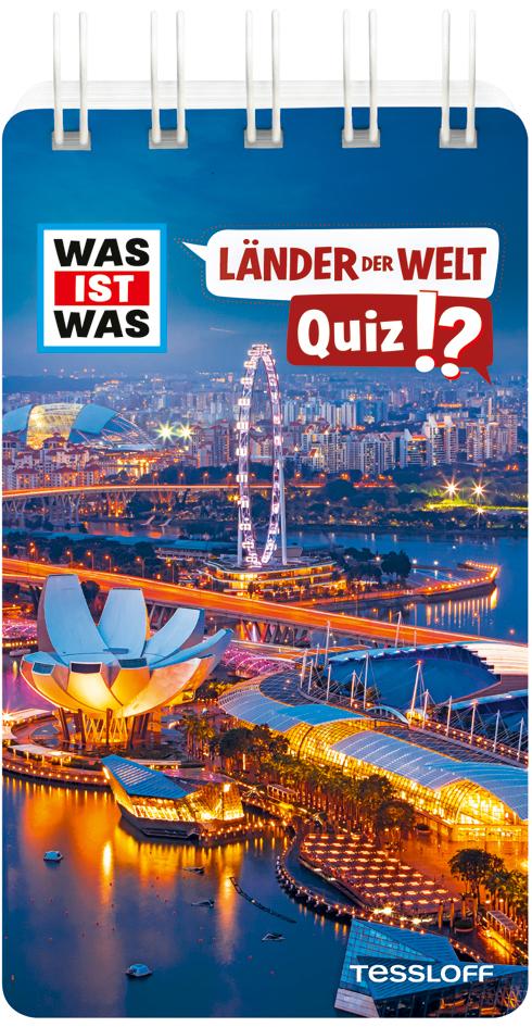 Vorderes Coverbild WAS IST WAS Quiz Länder der Welt