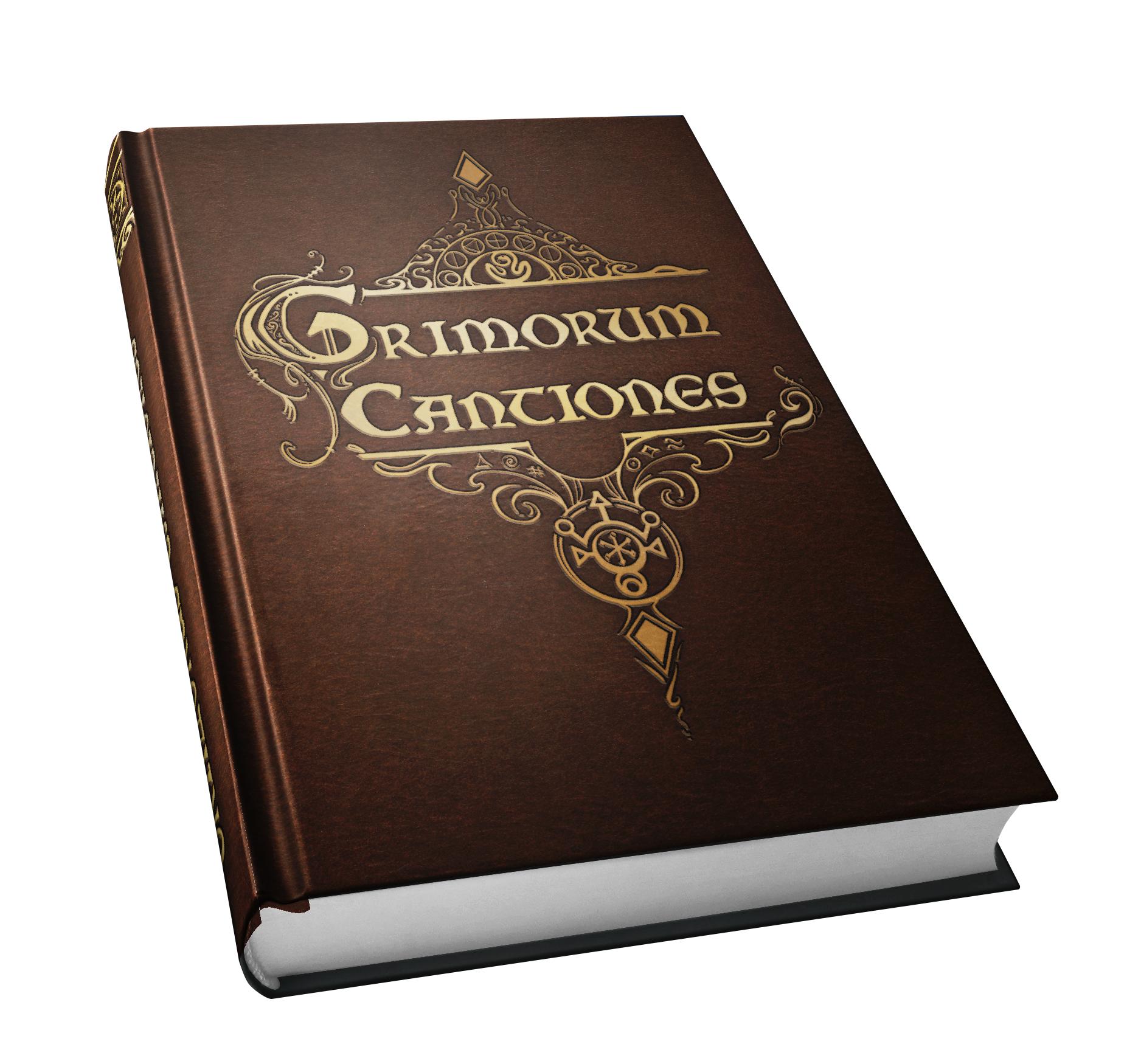 Vorderes Coverbild DSA5 - Grimorum Cantiones