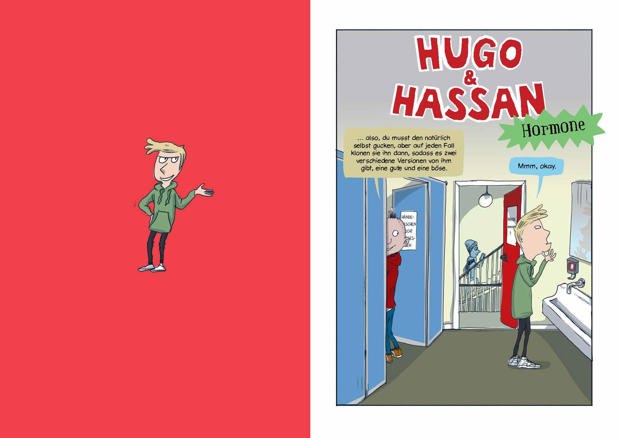 Beispielinhalt (Bild) Hugo & Hassan - Echt jetzt?!