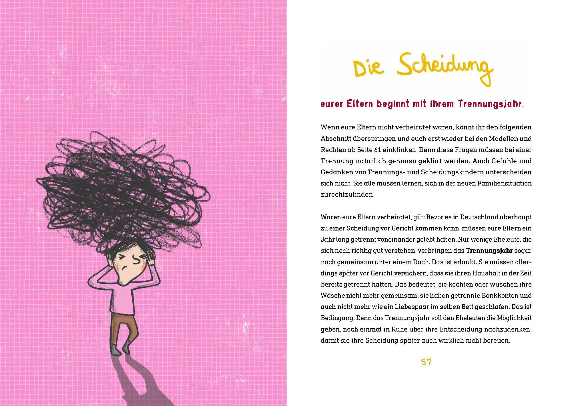 Beispielinhalt (Bild) Vorsicht, frisch geschieden!