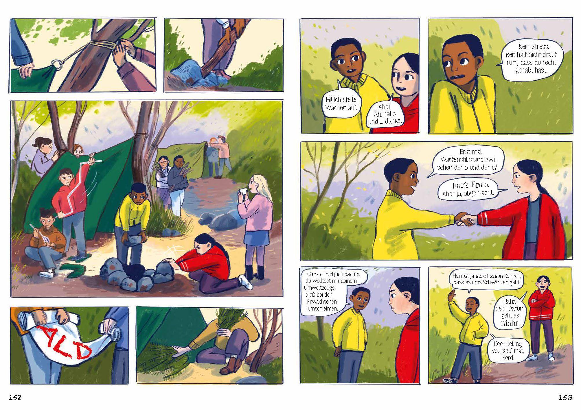 Beispielinhalt (Bild) Hände weg von unserem Wald!