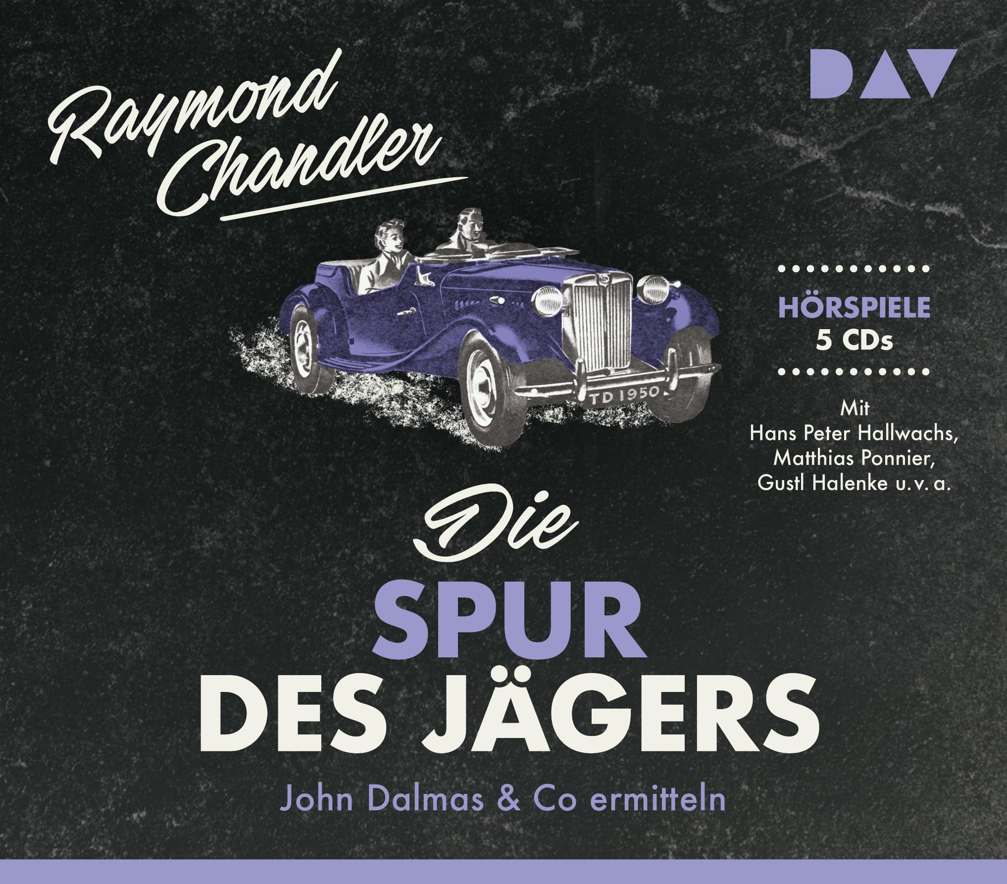 Vorderes Coverbild Die Spur des Jägers. John Dalmas & Co ermitteln