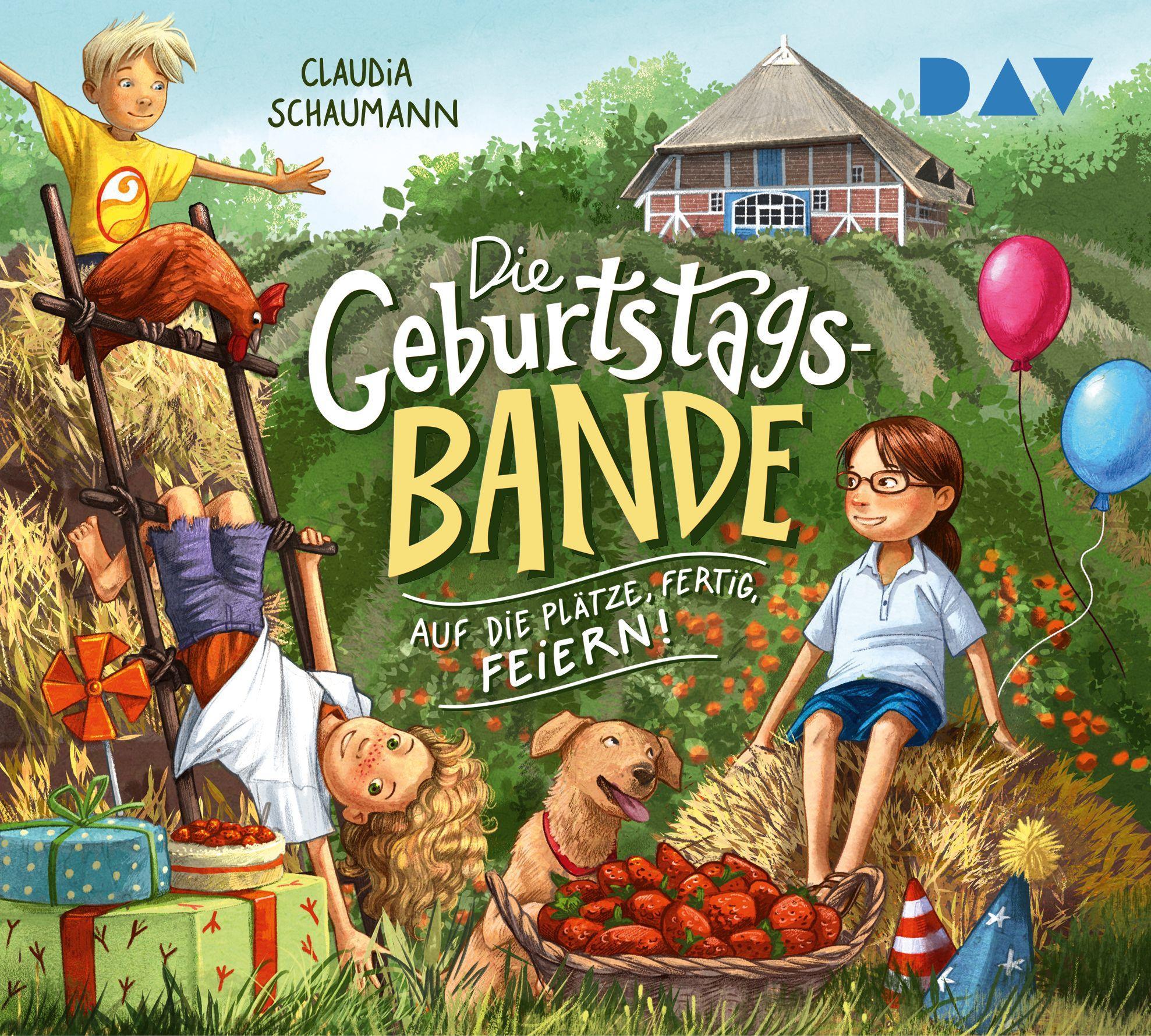 Vorderes Coverbild Die Geburtstagsbande - Teil 1: Auf die Plätze, fertig, feiern!