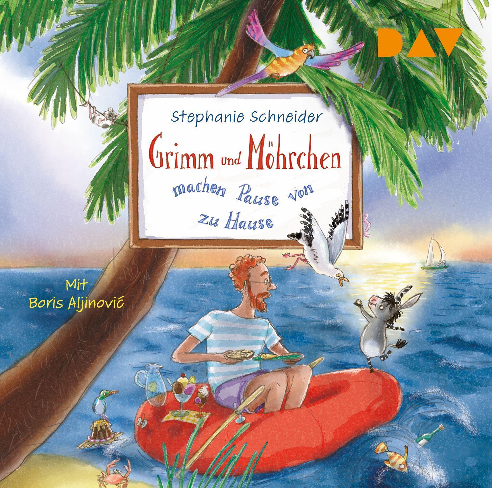 Vorderes Coverbild Grimm und Möhrchen machen Pause von zu Hause (Teil 3)