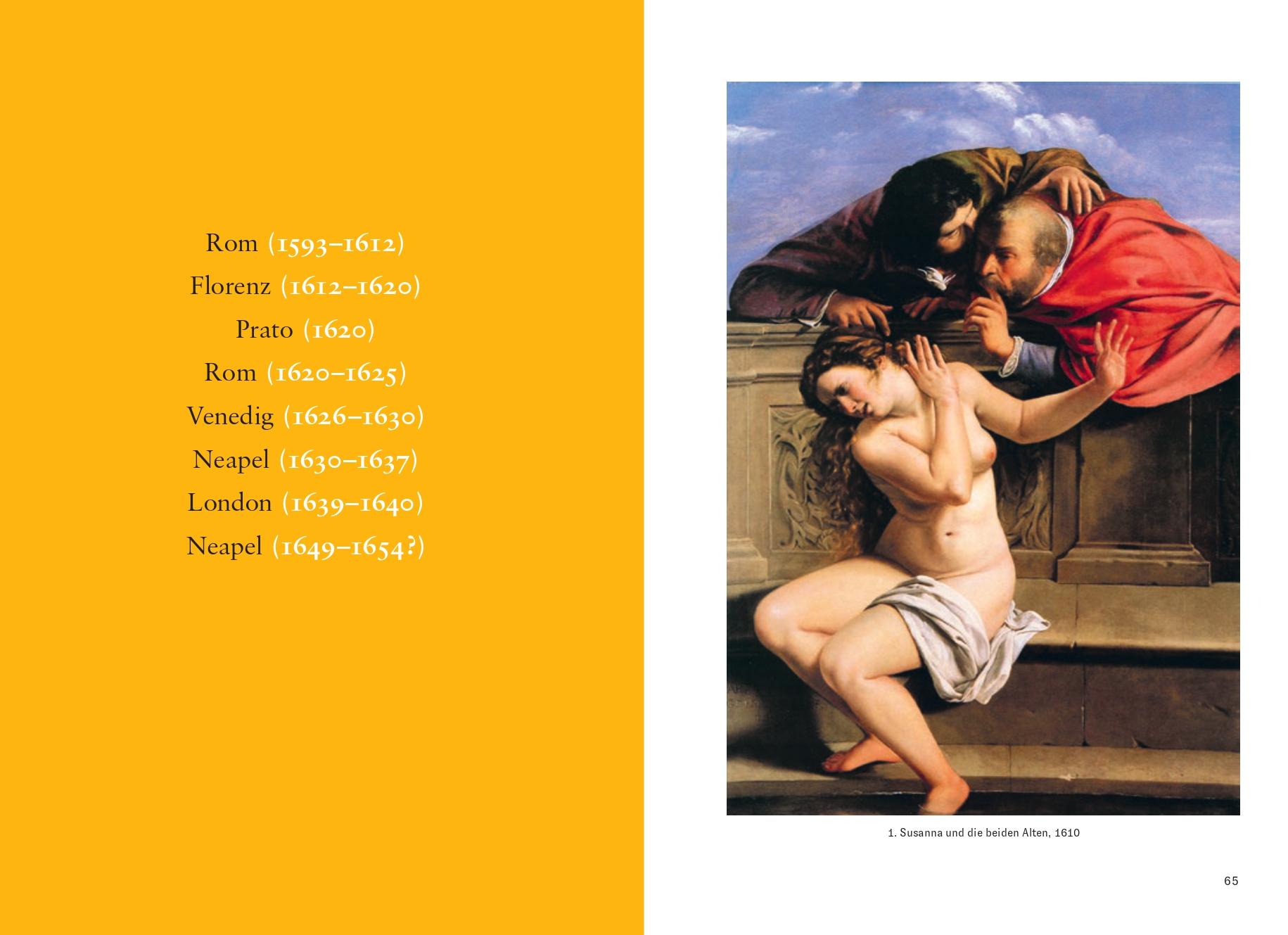 Beispielinhalt (Bild) Artemisia Gentileschi