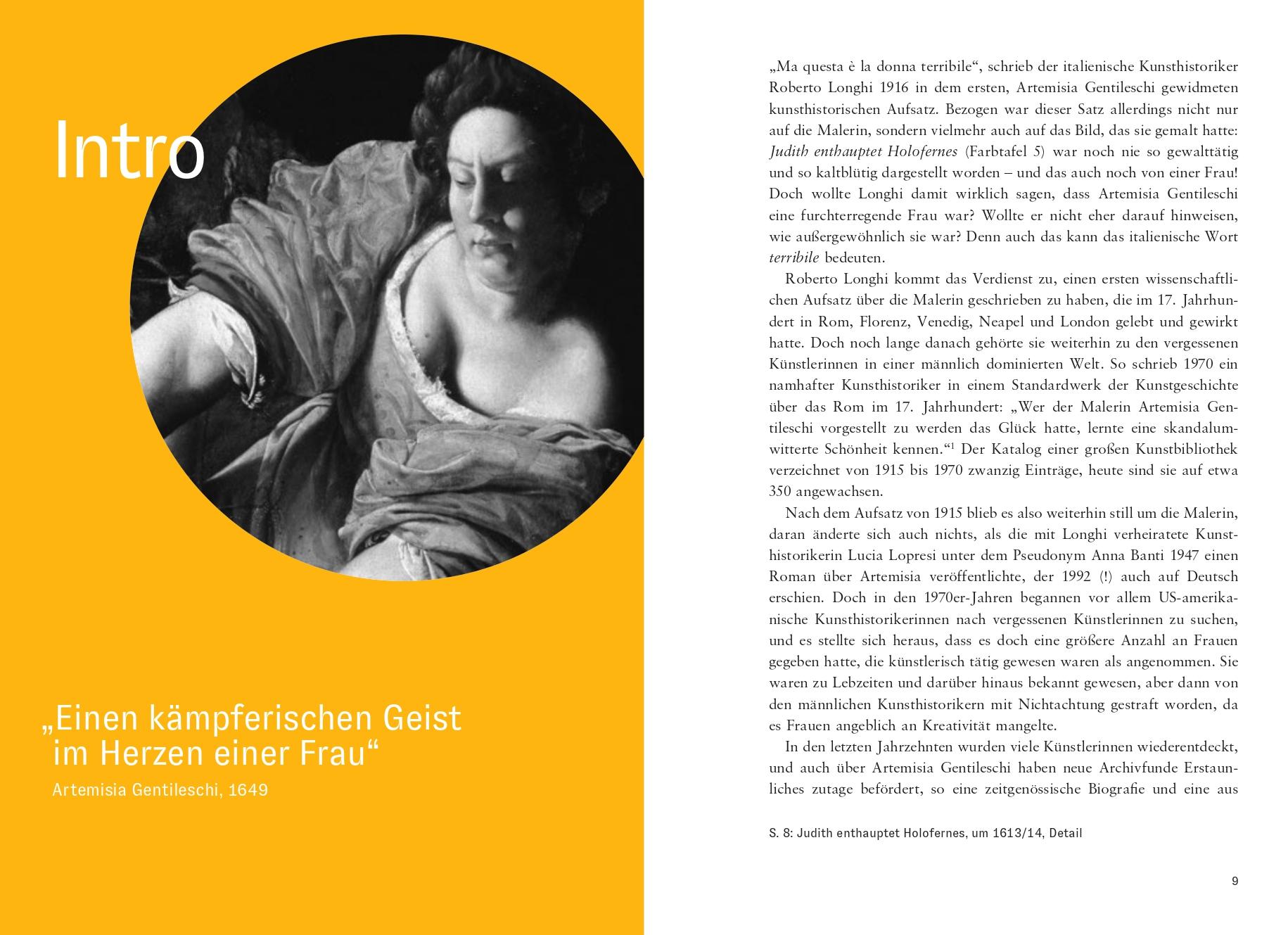 Beispielinhalt (Bild) Artemisia Gentileschi