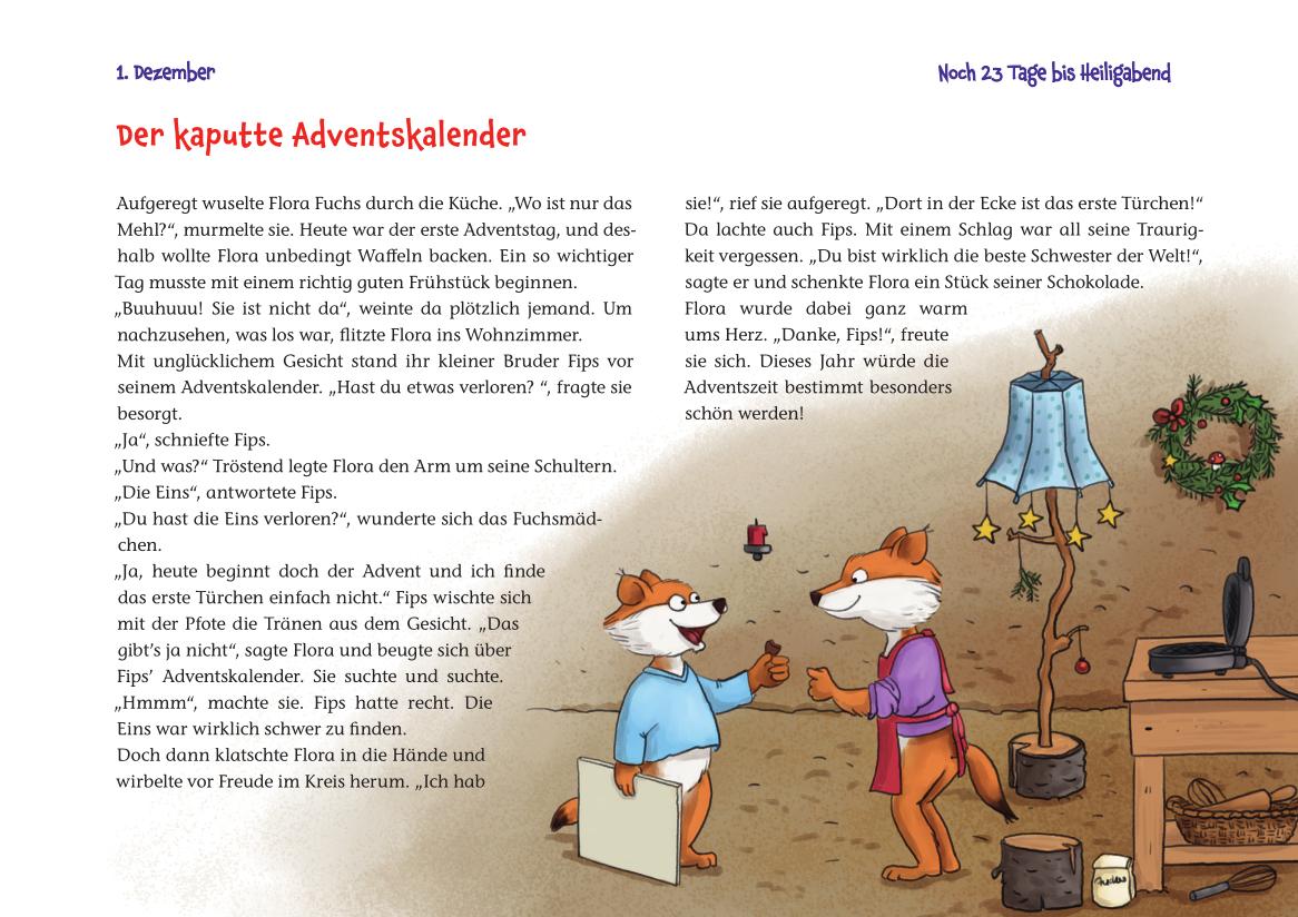 Beispielinhalt (Bild) Auch Bären mögen Weihnachten
