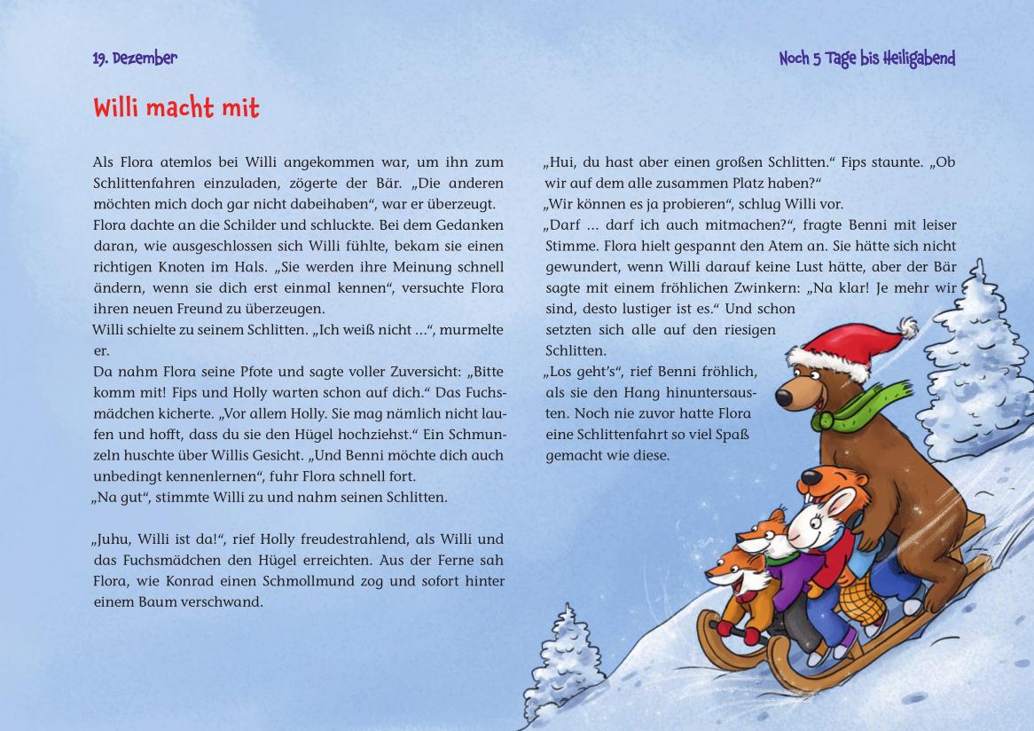 Beispielinhalt (Bild) Auch Bären mögen Weihnachten