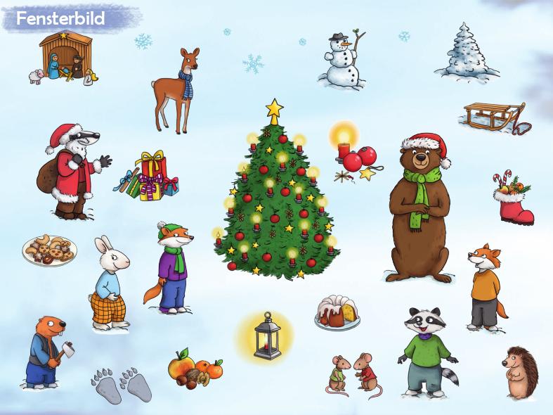 Beispielinhalt (Bild) Auch Bären mögen Weihnachten