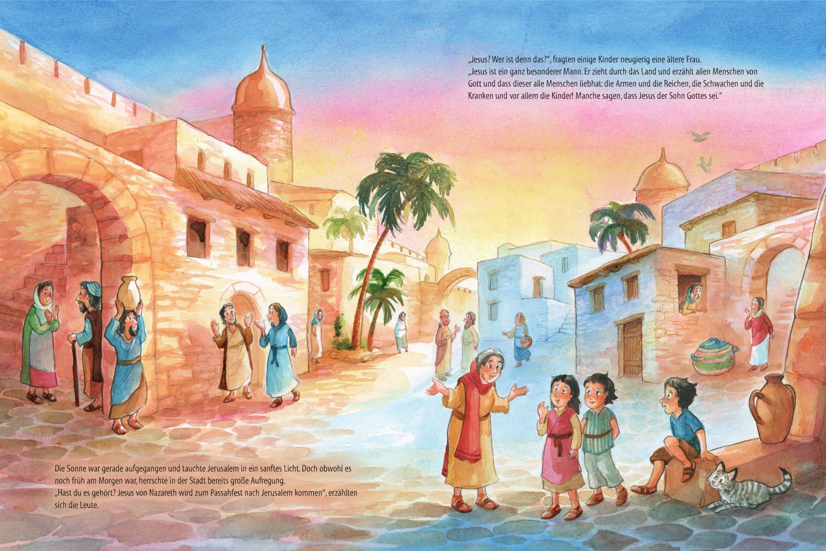 Beispielinhalt (Bild) Die Ostergeschichte