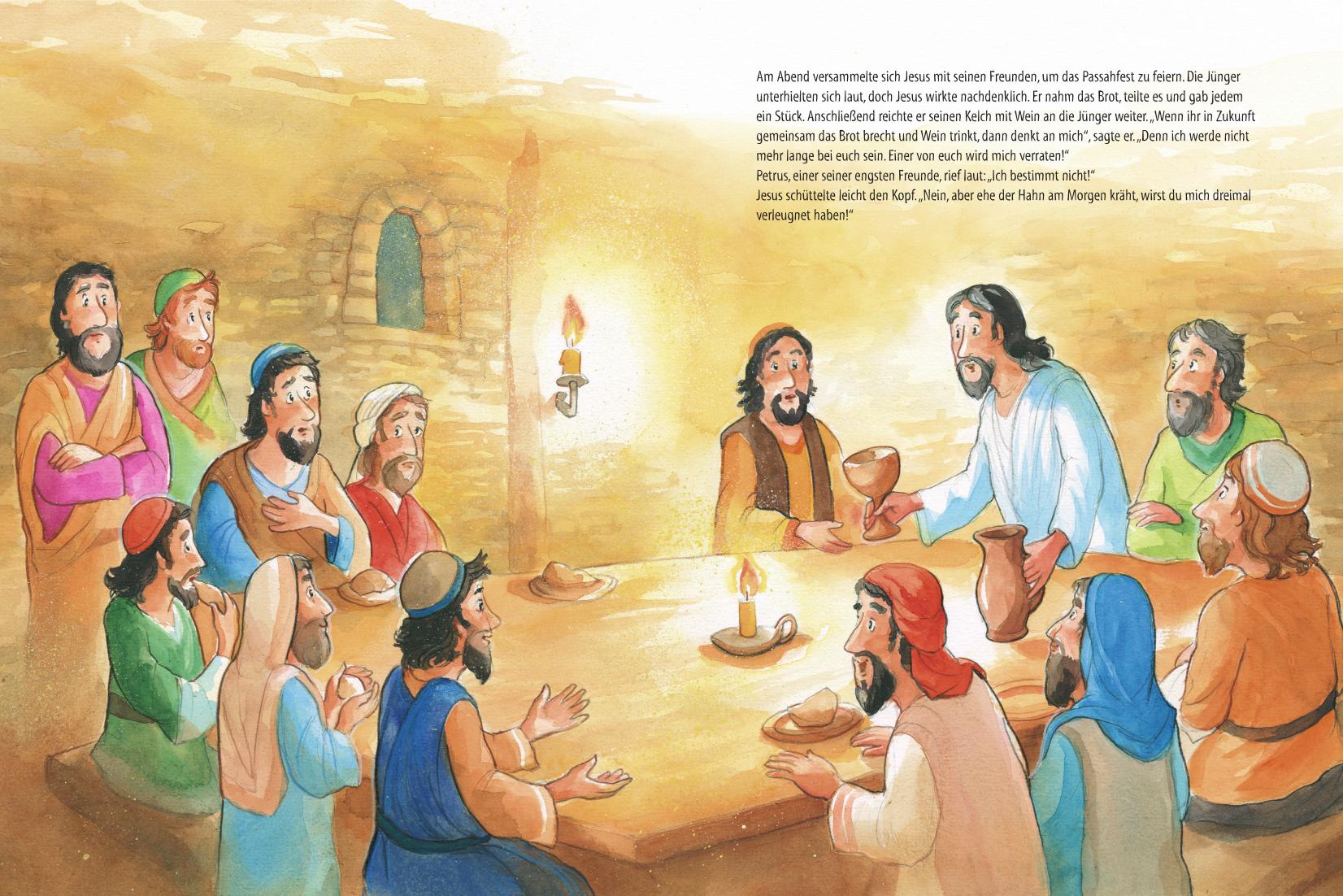 Beispielinhalt (Bild) Die Ostergeschichte