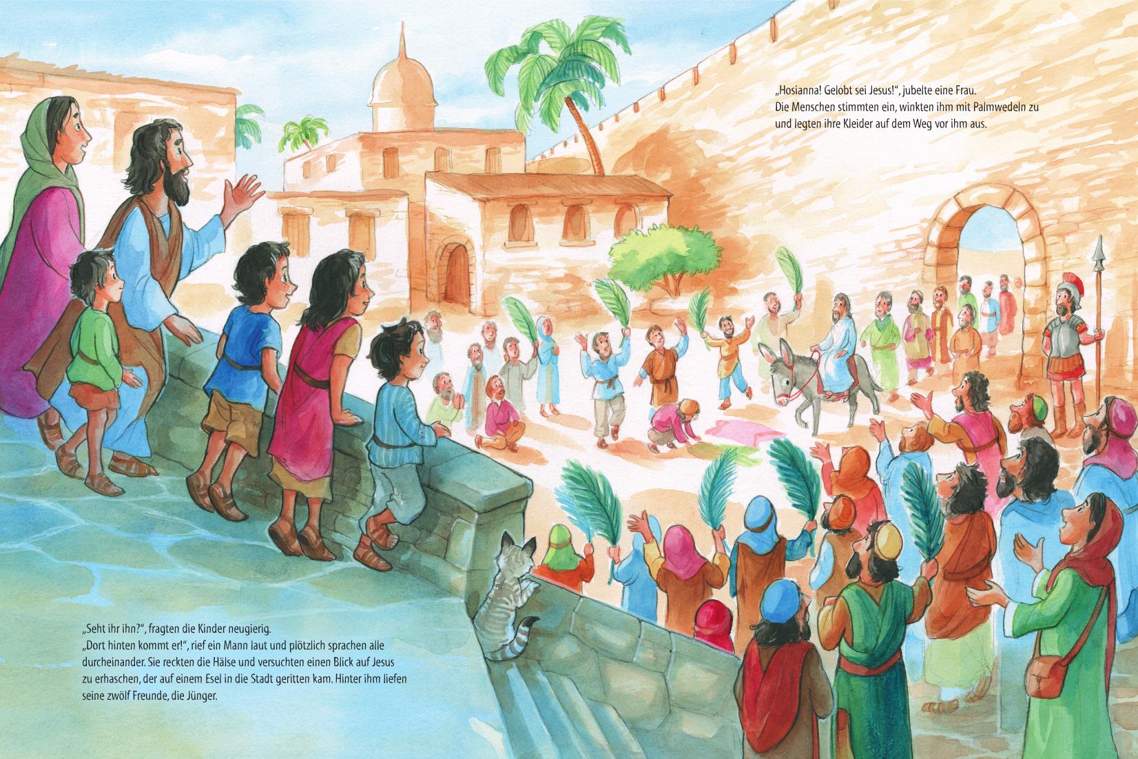 Beispielinhalt (Bild) Die Ostergeschichte