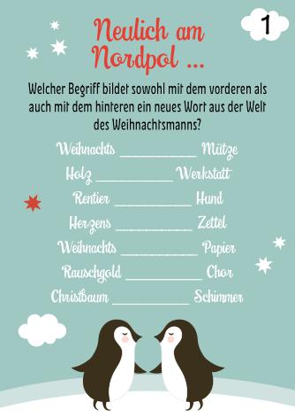 Beispielinhalt (Bild) Rätseladventskalender to go 6