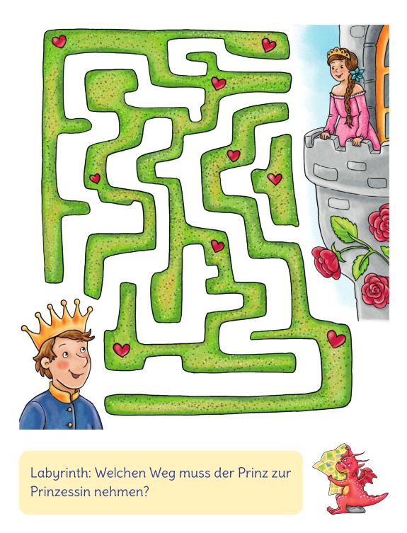 Beispielinhalt (Bild) Mein Kindergartenblock - Schau genau: Formen, Farben, Rätselbilder