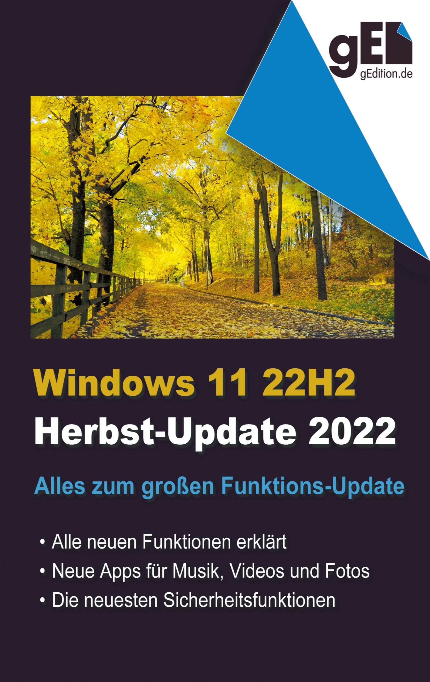 Vorderes Coverbild Windows 11 - 22H2