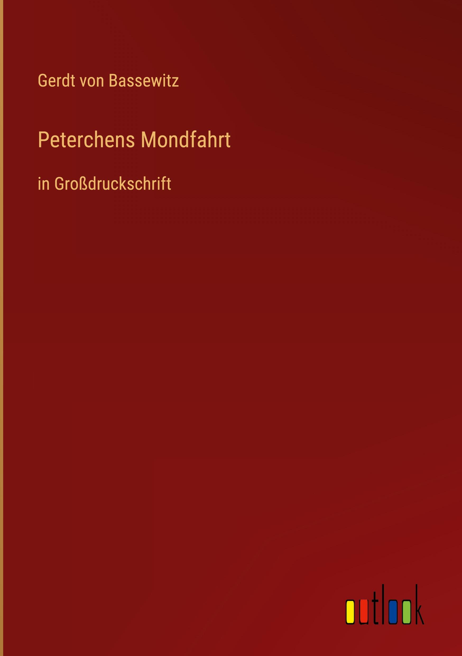 Vorderes Coverbild Peterchens Mondfahrt