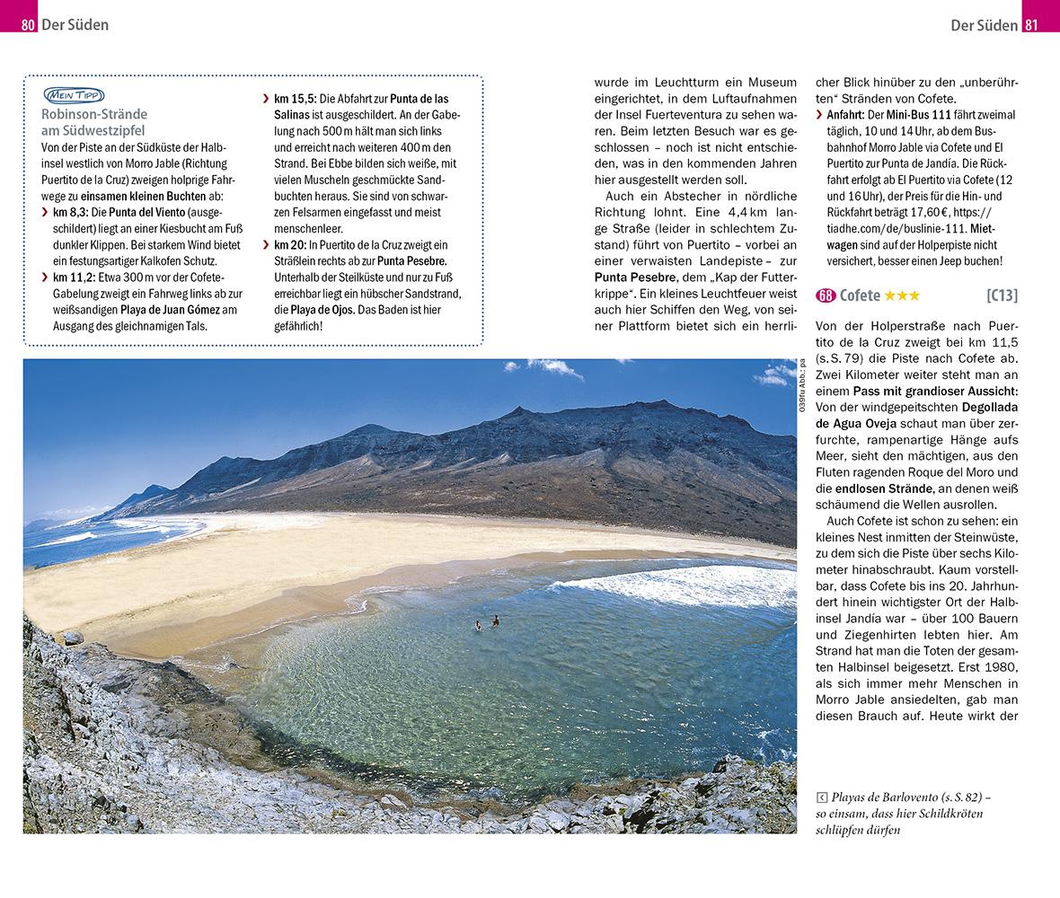 Beispielinhalt (Bild) Reise Know-How InselTrip Fuerteventura