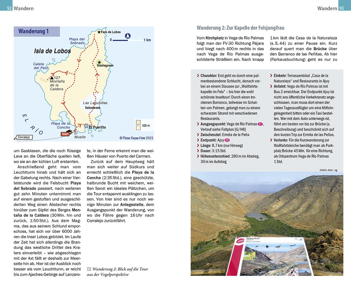 Beispielinhalt (Bild) Reise Know-How InselTrip Fuerteventura