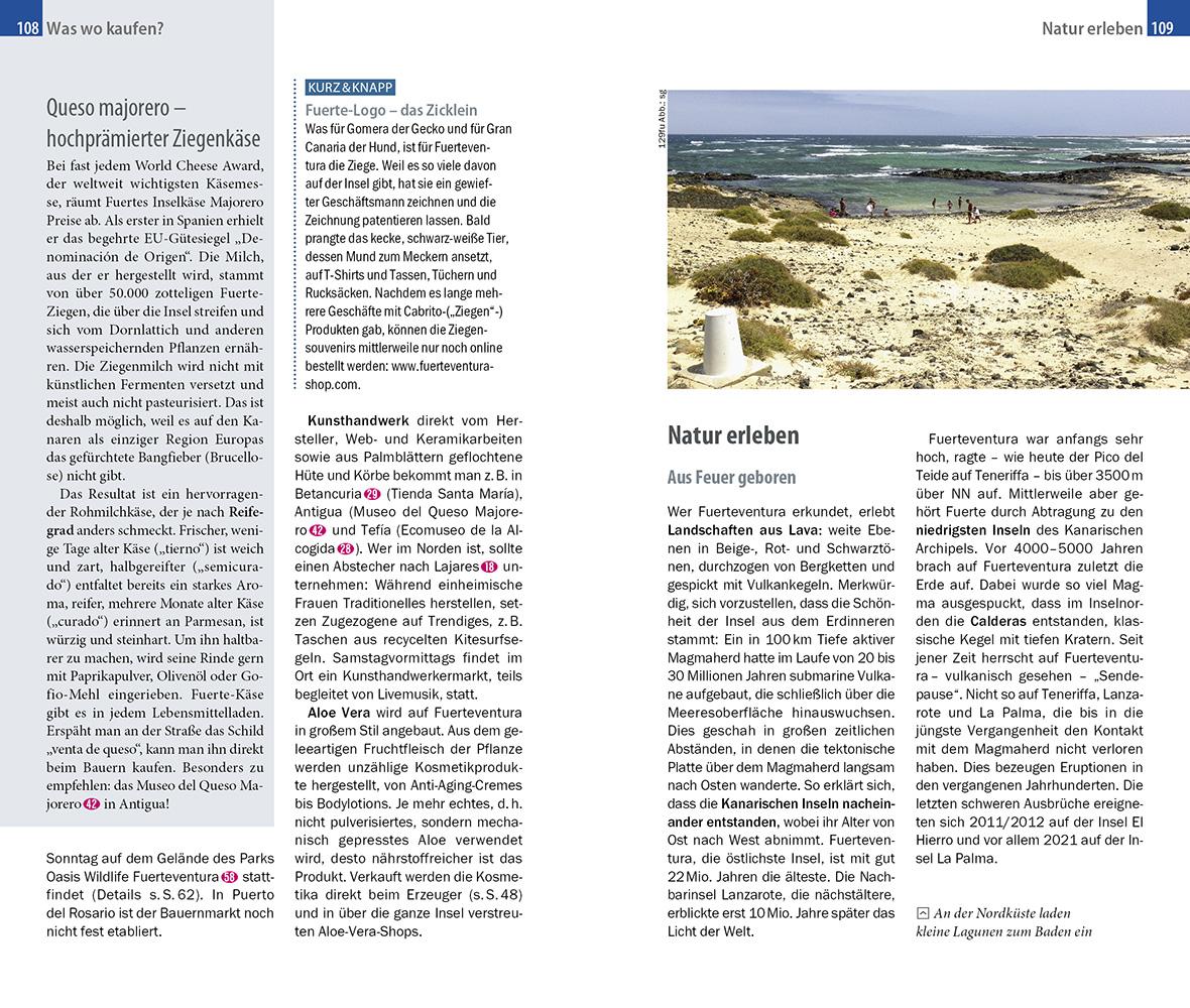 Beispielinhalt (Bild) Reise Know-How InselTrip Fuerteventura