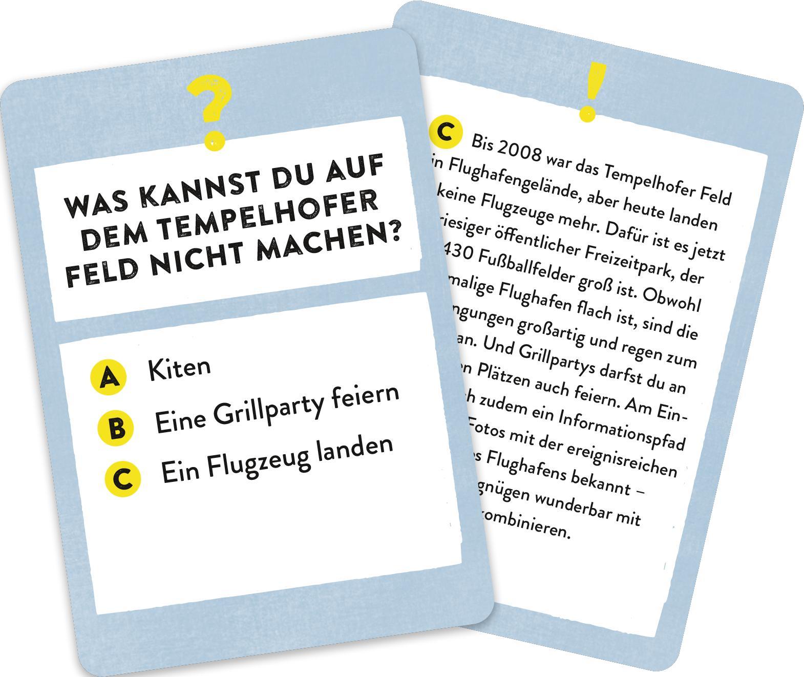 Beispielinhalt (Bild) Wer hätte das gedacht?! Das Unnützes Wissen-Quiz Berlin