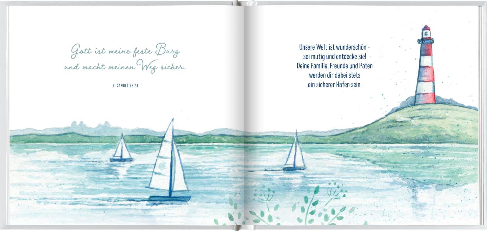 Beispielinhalt (Bild) Zur Taufe