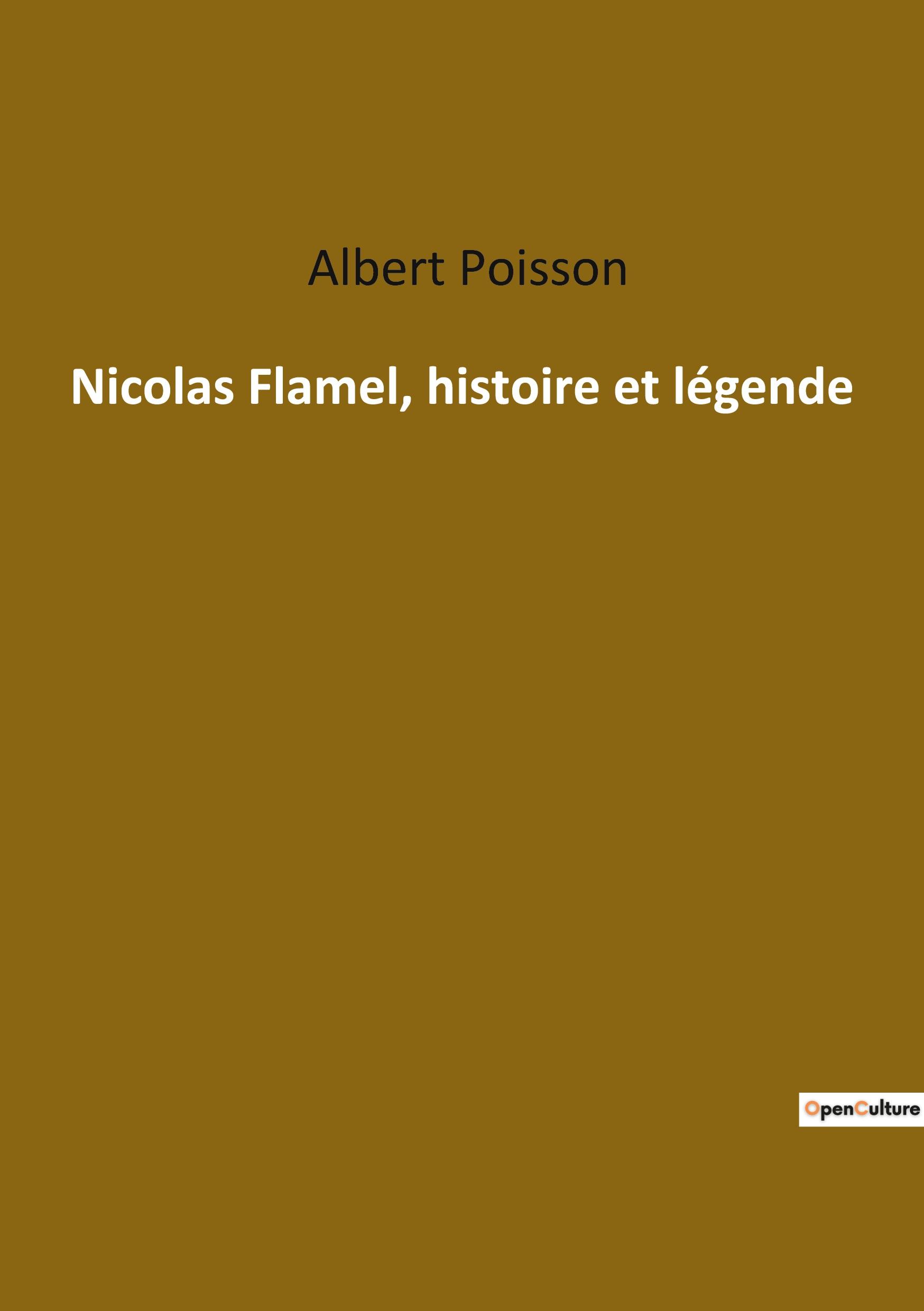 Vorderes Coverbild Nicolas Flamel, histoire et légende