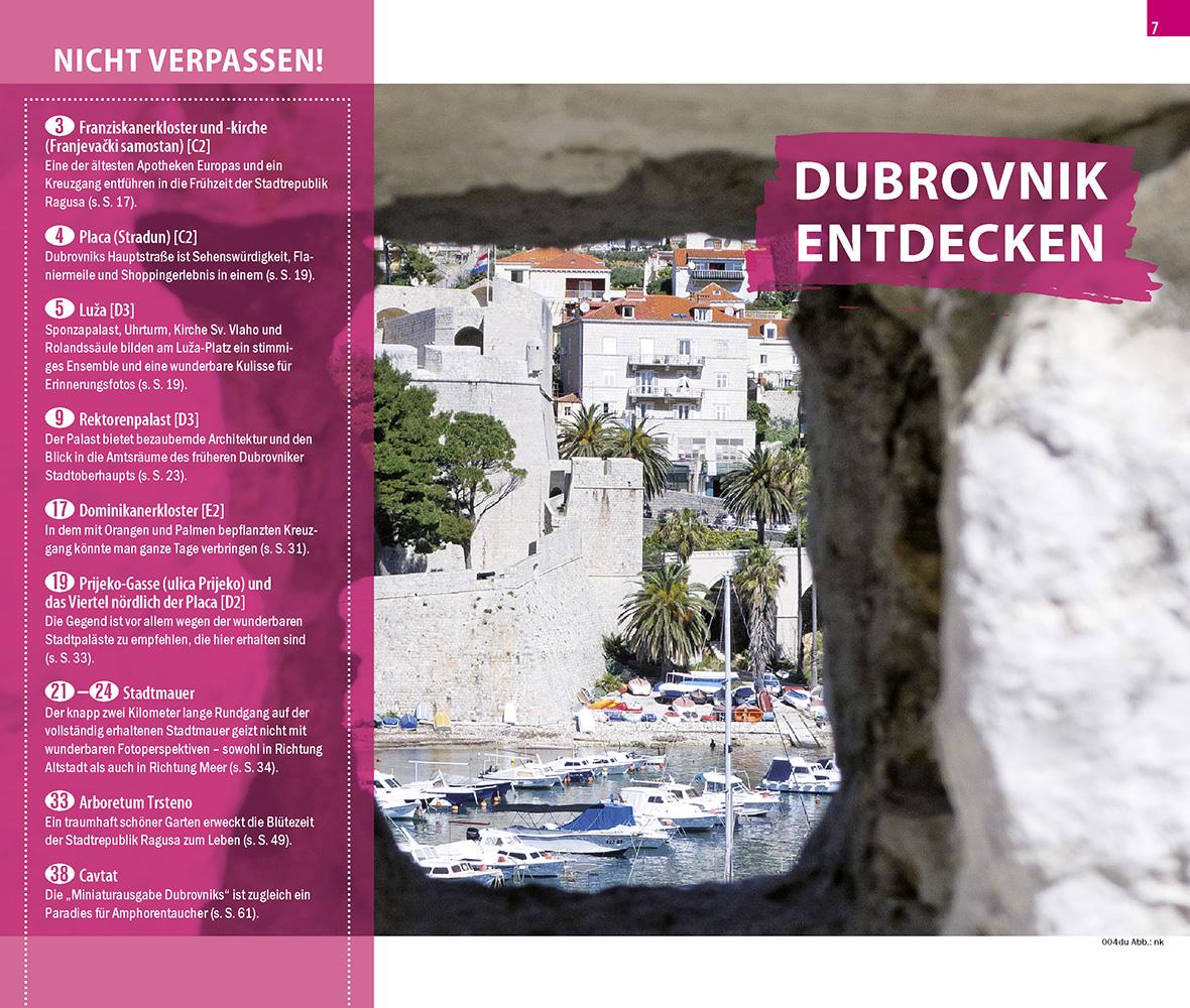 Beispielinhalt (Bild) Reise Know-How CityTrip Dubrovnik