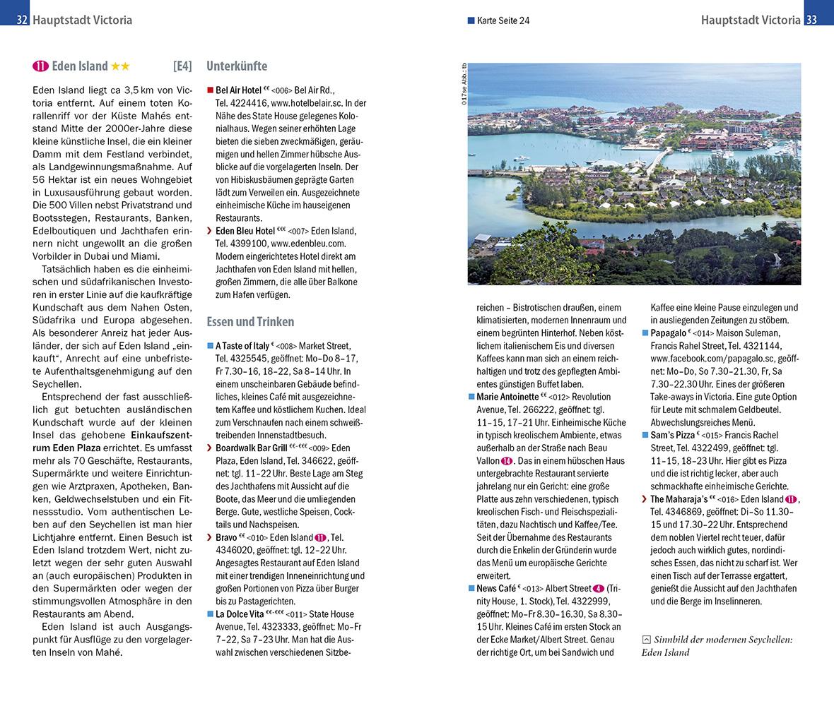 Beispielinhalt (Bild) Reise Know-How InselTrip Seychellen