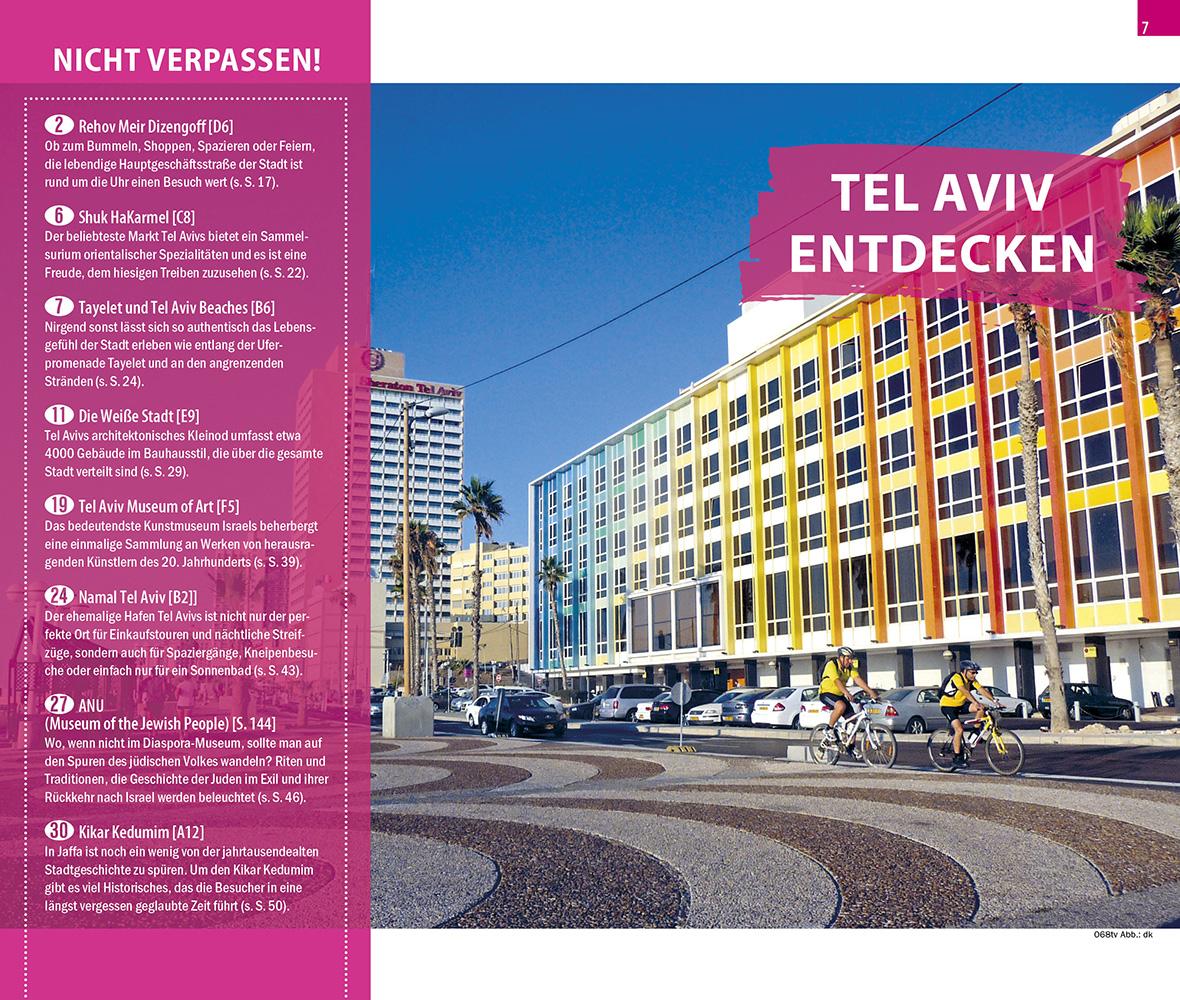 Beispielinhalt (Bild) Reise Know-How CityTrip Tel Aviv