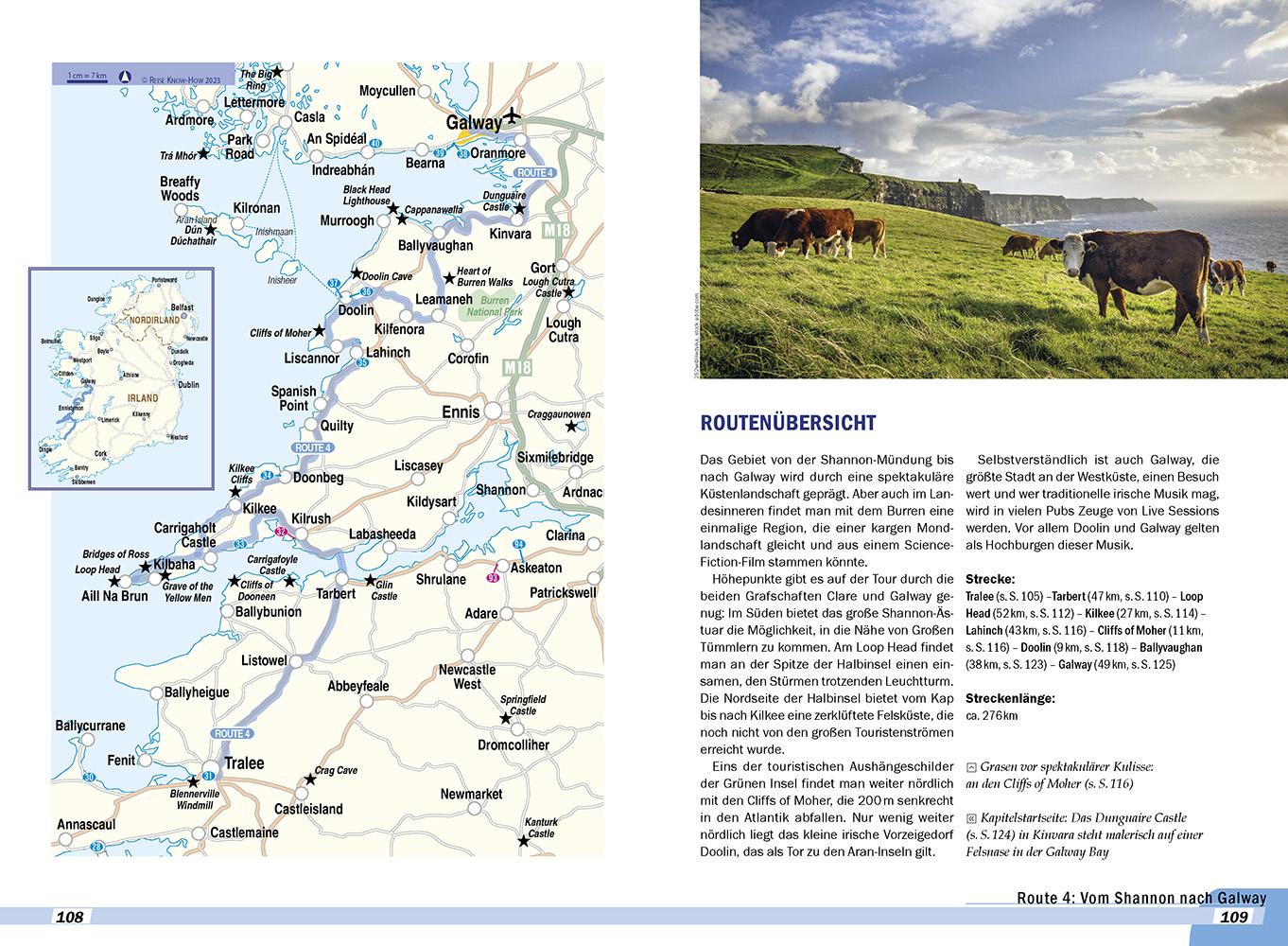 Beispielinhalt (Bild) Reise Know-How Wohnmobil-Tourguide Irland